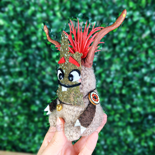 Little Tintelin #1 - Creature to Adopt - Forest Guardian (unique piece, the Iron Souls' Glade)