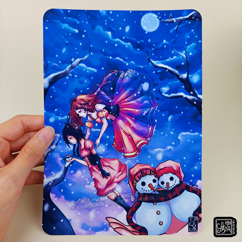 Illustration “With You – Avec toi” – Illustration imprimée A5 / A4