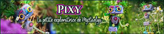 La naissance de Pixy : création d'une poupée d'art articulée au crochet