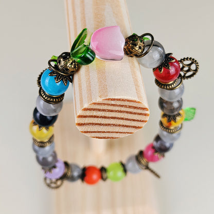 Bracelet talisman du jardinier – Oliver - Bienveillance, amour de soi & patience (La Clairière des Âmes Ferrées)