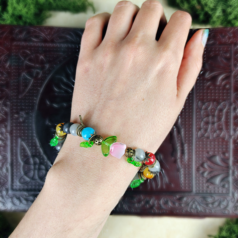 Bracelet talisman du jardinier – Oliver - Bienveillance, amour de soi & patience (La Clairière des Âmes Ferrées)