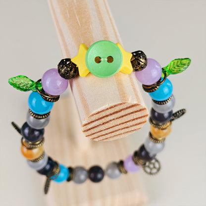 Bracelet talisman de la rêveuse – Vivy - Intuition, sérénité & magie intérieure (La Clairière des Âmes Ferrées)