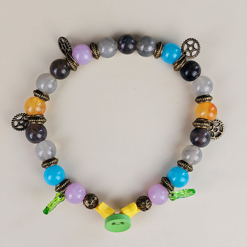 Bracelet talisman de la rêveuse – Vivy - Intuition, sérénité & magie intérieure (La Clairière des Âmes Ferrées)