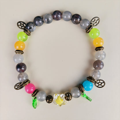 Bracelet talisman de l’exploratrice - Pixy - Courage, aventure & émerveillement (La Clairière des Âmes Ferrées)