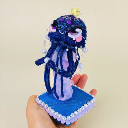 Byeol - Poupée d'art au crochet - La méduse étoilée (Pièce unique)