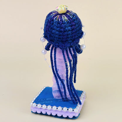 Byeol - Poupée d'art au crochet - La méduse étoilée (Pièce unique)