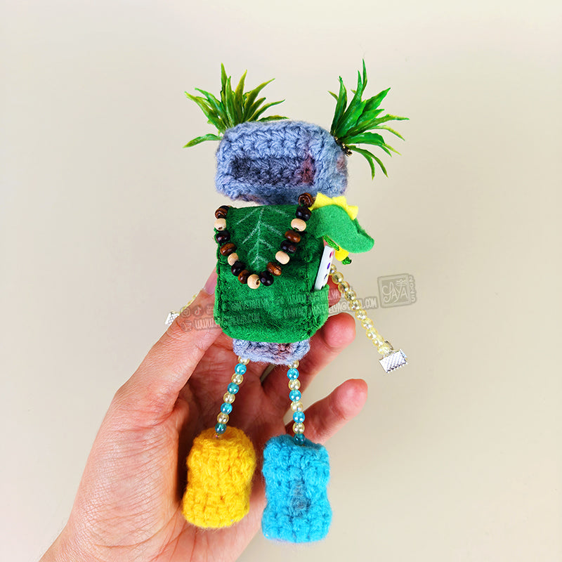 Pixy - Créature à adopter - La petite exploratrice de Mystaelya (pièce unique, La Clairière des Âmes Ferrées)