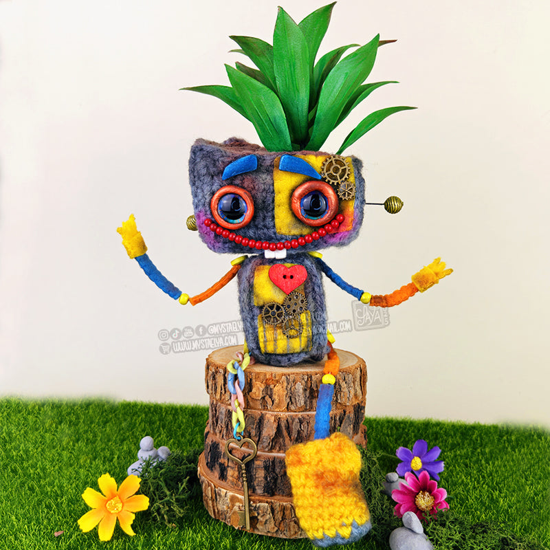 Sparky - Créature à adopter - L'inventeur au grand cœur (pièce unique, La Clairière des Âmes Ferrées)