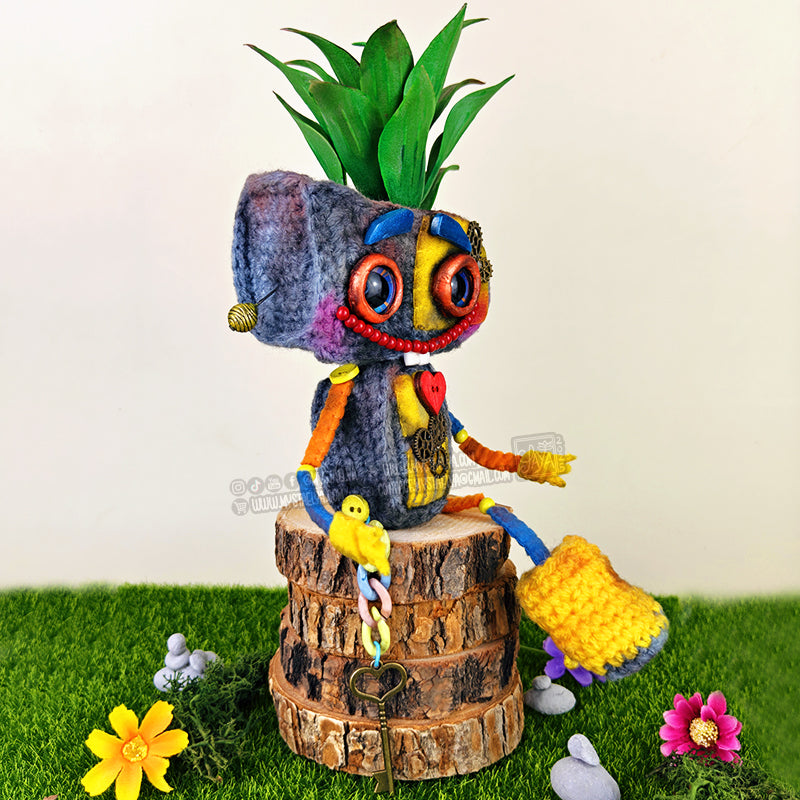 Sparky - Créature à adopter - L'inventeur au grand cœur (pièce unique, La Clairière des Âmes Ferrées)